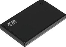 Внешний корпус для HDD/SSD AgeStar 3UB2A14 SATA II USB3.0 пластик/алюминий черный 2.5 | код 865243 | AgeStar