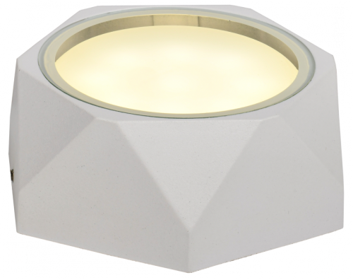 Светильник уличный 5304 потолочный GX53 IP65 белый IEK | код LT-UPU0-5304-GX53-1-K01 | IEK