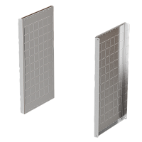 Панели боковые для секционирования В600 Г400 мм (2 шт) EKF AleSta | код AleSta-PCV64 | EKF