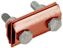 Заж. соед. двойн. сквозной пр.-пр. 8мм медь IEK | код ZCC84-50-1-08 | IEK