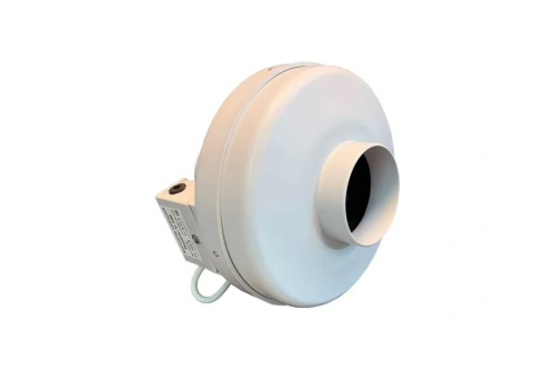 Вентилятор канальный круглый V(AC1)-100(D190) в пластиковом корпусе, 0.07кВт, 0.32А | код УН-00005991 | Naveka