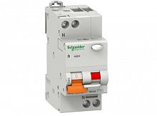 Дифференциальный автоматический выключатель АД63 2 полюса, 25А, Тип AC, х-ка C, 300мА | код. 11471 | Schneider Electric 