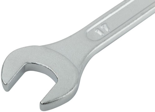Ключ комбинированный ''Хард'', хромированное покрытие 17 мм | код 63147 | FIT фото 5