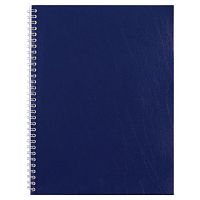 Тетрадь бумвинил, А5, 96 л., гребень, офсет №1, клетка, с полями, STAFF, СИНИЙ, 403415 | код 403415 | STAFF