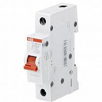 Рубильник 1пол. SHD201/50 рычаг крас. | код. SHD201/50 | ABB