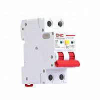 Диф. автомат YCB9LE-80M 6A 2P 10кА 30мА C AC (электрон.) | код A032659 | CNC