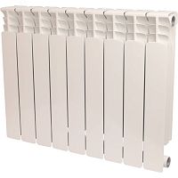 Радиатор биметаллический секционный 500/90/9 боковое подключение | код SRB-0310-050009 | STOUT