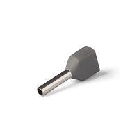 НШВИ(2) сечение 0,75 мм?, длина 8 мм, серые (100 шт/уп) Промрукав | код PR08.10420 | ПРОМРУКАВ