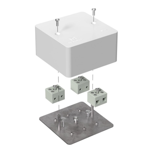 Коробка огнестойкая для кабель-канала 40-0460-FR6.0-6 Е15-Е120 RAL9003 85х85х45 (44 шт/кор) Промрукав | код 40-0460-FR6.0-6 | ПРОМРУКАВ Коробка огнестойкая для кабель-канала 40-0460-FR6.0-6 Е15-Е120 RAL9003 85х85х45 (44 шт/кор) Промрукав | код 40-0460-FR6.0-6 | ПРОМРУКАВ