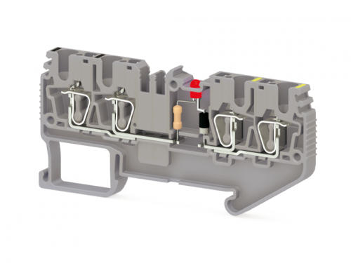 311 169, Пружинная клемма серии SRD 2,5CLD-24VAC (Серый) | код 0.0.0.3.11169 | KLEMSAN 311 169, Пружинная клемма серии SRD 2,5CLD-24VAC (Серый) | код 0.0.0.3.11169 | KLEMSAN