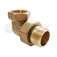 Сгон разъемный угловой (американка) ВР-НР 3/4дюйм (50/10) | код VF.098.L.034 | VALFEX