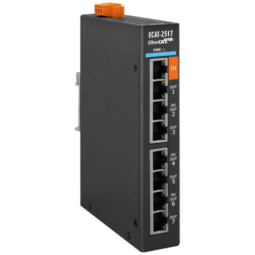 ECAT-2517 CR 1 8-Port EtherCAT Junction Slave Module (RoHS) | код 00-06146301 | ICP DAS