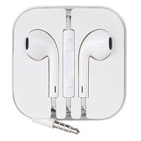 Проводные наушники-вставки с микрофоном Hoco M1 White для Apple | код 6957531032700 | Hoco