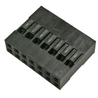 Гнездо для плат 2.54 мм RUICHI BLD 2x07 (BLD-14), 14 контактов | код 58297 | Ruichi