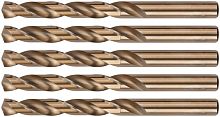 Набор сверл по металлу Profi 12х151мм с кобальтом 5проц. (уп.5шт) Cutop 48-120-5