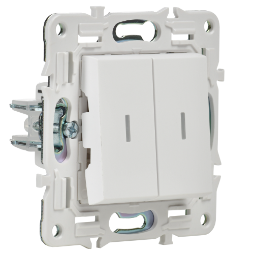 SKANDY Выключ. 2-кл. с инд. 10А SK-V09W арк. бел. IEK | код SK-V20-1-10-K01 | IEK фото 5 SKANDY Выключ. 2-кл. с инд. 10А SK-V09W арк. бел. IEK | код SK-V20-1-10-K01 | IEK фото 5