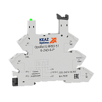 Розетка для реле OptiRel G RR93-51-6-24D-6-P | код 281160 | КЭАЗ