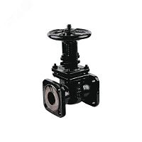 Задвижка чугунная параллельная с выдвижным шпинделем 30ч6бр Ду 100 PN16 | код 007-1625 | ЛМЗ Семенов