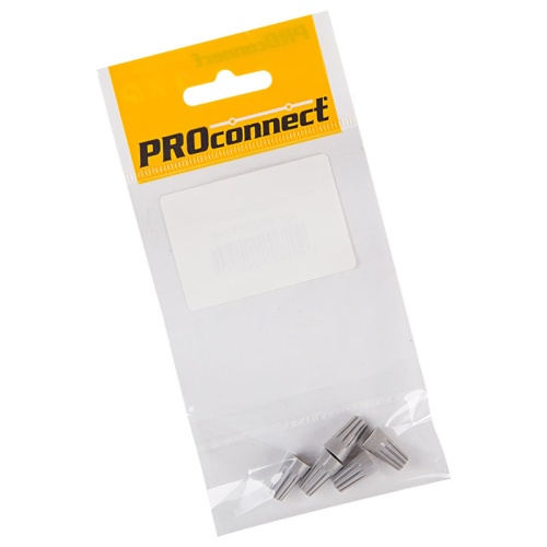 Соединительный изолирующий зажим PROconnect СИЗ-1 , 1,0-3,0 мм кв, серый, 5 шт. | код 07-5211-5-9 | PROCONNECT