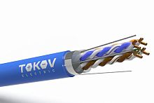 Кабель витая пара F/UTP 4х2х23AWG(0.57мм) кат.6 LSZH TOKOV PRO Fluke tested TOKOV ELECTRIC