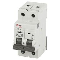 Выключатель автоматический 2п C 63А 6кА ВА47-63 PRO VA63-2P63C6 Эра Б0063159