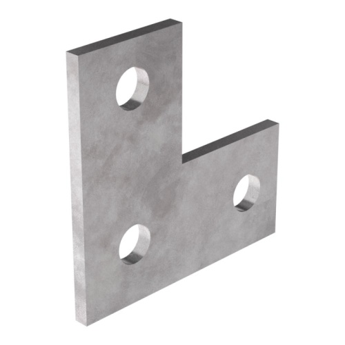 Пластина L-образная 3 отверстия Промрукав | код PR16.1117 | ПРОМРУКАВ Пластина L-образная 3 отверстия Промрукав | код PR16.1117 | ПРОМРУКАВ