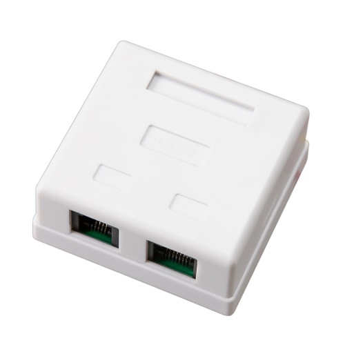 REXANT Розетка комбинированная внешняя, RJ-45(8P-8C) + RJ-11(6P-4C), UTP неэкранированная | код 03-0120 | REXANT REXANT Розетка комбинированная внешняя, RJ-45(8P-8C) + RJ-11(6P-4C), UTP неэкранированная | код 03-0120 | REXANT