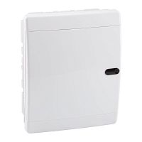 Распределительный шкаф OptiBox P 18 мод., IP41, встраиваемый, пластик, непрозрачная дверь | код. 145789 | КЭАЗ