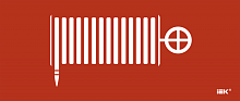 Этикетка самокл. 330х140мм Пож. кран IEK | код LPC10-1-33-14-PKRAN | IEK