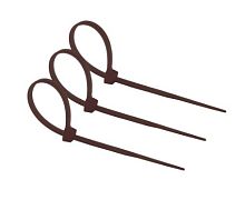 Хомут нейлоновый 4.8х300мм (венге) (25 штук) серия ЭКО TDM | код SQ0515-0378 | TDM