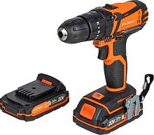 Дрель-шуруповерт Patriot BR 201UES-h аккум. патрон:быстрозажимной (кейс в комплекте) (180201205) | код 1191797 | PATRIOT