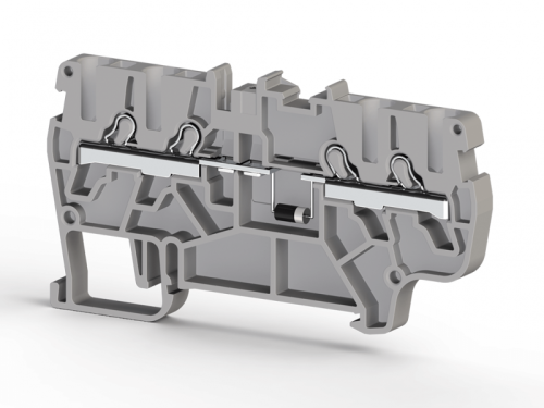 307 449, Клеммник пруж.быстрозажимной (Push in), 4-х выводной, 2,5мм.кв., (серый), PYK 2,5СD | код 0.0.0.3.07449 | KLEMSAN 307 449, Клеммник пруж.быстрозажимной (Push in), 4-х выводной, 2,5мм.кв., (серый), PYK 2,5СD | код 0.0.0.3.07449 | KLEMSAN