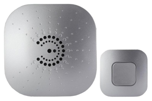 Звонок беспроводной BIONIC Silver | Код. Б0017749 | ЭРА Звонок беспроводной BIONIC Silver | Код. Б0017749 | ЭРА