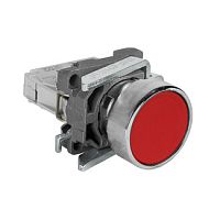 Кнопка КМЕ4510мС-красный-1но+0нз-цилиндр-IP54-КЭАЗ | код 354446 | КЭАЗ