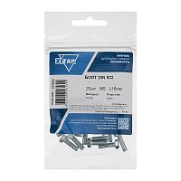 Болт с шестигранной головкой М5х16 DIN 933 оцинк. (уп.20шт) Tech-Krep/Zitar 102954