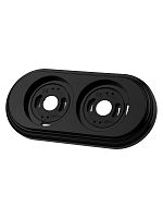 Рамка 2-х постовая черная «Виви» TDM | код SQ1820-1290 | TDM