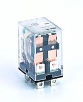 Промежуточное реле 2 конт. с LED инд. 10А 110В AC ПР-102 | код 23915DEK | DEKraft