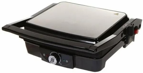 Электрогриль Kitfort КТ-1656 2000Вт черный/серебристый | код 1687040 | KITFORT