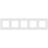 Рамка 5 постов INSPIRIA белый | код 673970 | Legrand