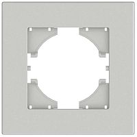 Рамка City 1-местная, жемчуг | код С1111-028 | GUSI ELECTRIC