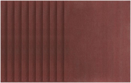 Листы шлифовальные на тканевой основе, алюминий-оксидный абразивный слой 230х280 мм, 10 шт P240 | код 38018 | FIT фото 5