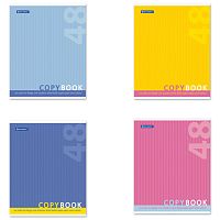 Тетрадь А5, 48 л., BRAUBERG ЭКО, клетка, обложка картон, ОДИН ЦВЕТ, 401867 | код 401867 | BRAUBERG