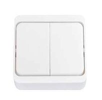 Выключатель 2-кл. ОП 6А IP20 бел. Bylectrica А5 4-001