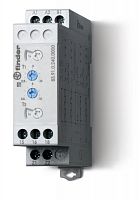 Модульный таймер мультифункциональный (LI, LE, PI, PE), питание 24…240В АС/DC, 1CO 16A, ширина 22.5мм, регулировка времени 0.05с…10дней, степень защиты IP20 | код 839102400000 | FINDER