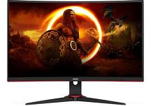 Монитор AOC 27 Gaming C27G2E черный/красный VA LED 1ms 16:9 HDMI матовая 250cd 178гр/178гр 1920x1080 240Hz VGA DP FHD 5кг | код 1975897 | AOC