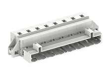 475905/010 Вилка каб. MCS с крепеж.фланцем, шаг 7.5мм2, 5 конт., бел., шт | код 475905/010 | SUPU