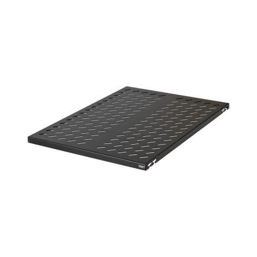 Полка стационарная TLK, Ш463хГ650мм, для шкафа и стойки со сварной рамой глубиной 1000мм, крепеж в комплекте, черная | код TLK-SHFS-650-BK | TLK Полка стационарная TLK, Ш463хГ650мм, для шкафа и стойки со сварной рамой глубиной 1000мм, крепеж в комплекте, черная | код TLK-SHFS-650-BK | TLK