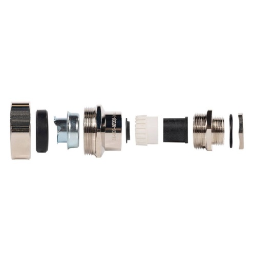 Ввод кабельный для металлорукава ВК-М25(13-18мм)-МР20 латунный Fortisflex 89196 фото 5