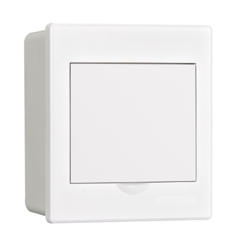 Корпус пласт. навесной бел. дв. 1 ряд 4 мод. IP41 ЩРН-П | код 31084DEK | DEKraft