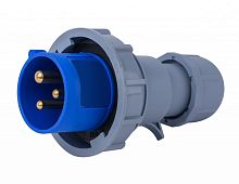 Вилка перен. 2Р+РЕ 16А 220В IP67 ВП-103 | код 26106DEK | DEKraft